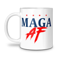 Load image into Gallery viewer, MAGA AF 11oz Mug white color
