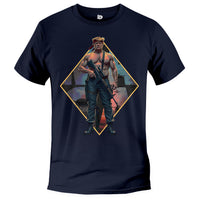 Load image into Gallery viewer, MAGA Trump Commando T-shirt Navy color
