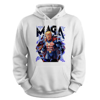 Load image into Gallery viewer, MAGA hero hoodie white color
