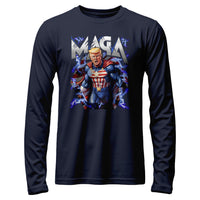 Load image into Gallery viewer, Maga hero long sleeve navy color
