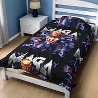 Load image into Gallery viewer, MAGA Hero Blanket Black color
