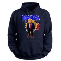 Load image into Gallery viewer, MAGA sonic hoodie navy color
