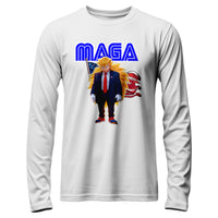 Load image into Gallery viewer, MAGA Sonic Long Sleeve Shirt white color
