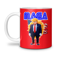 Load image into Gallery viewer, MAGA sonic mug 11oz red color

