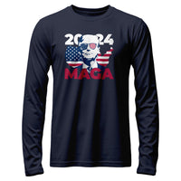 Load image into Gallery viewer, MAGA 2024 T shirt Navy color
