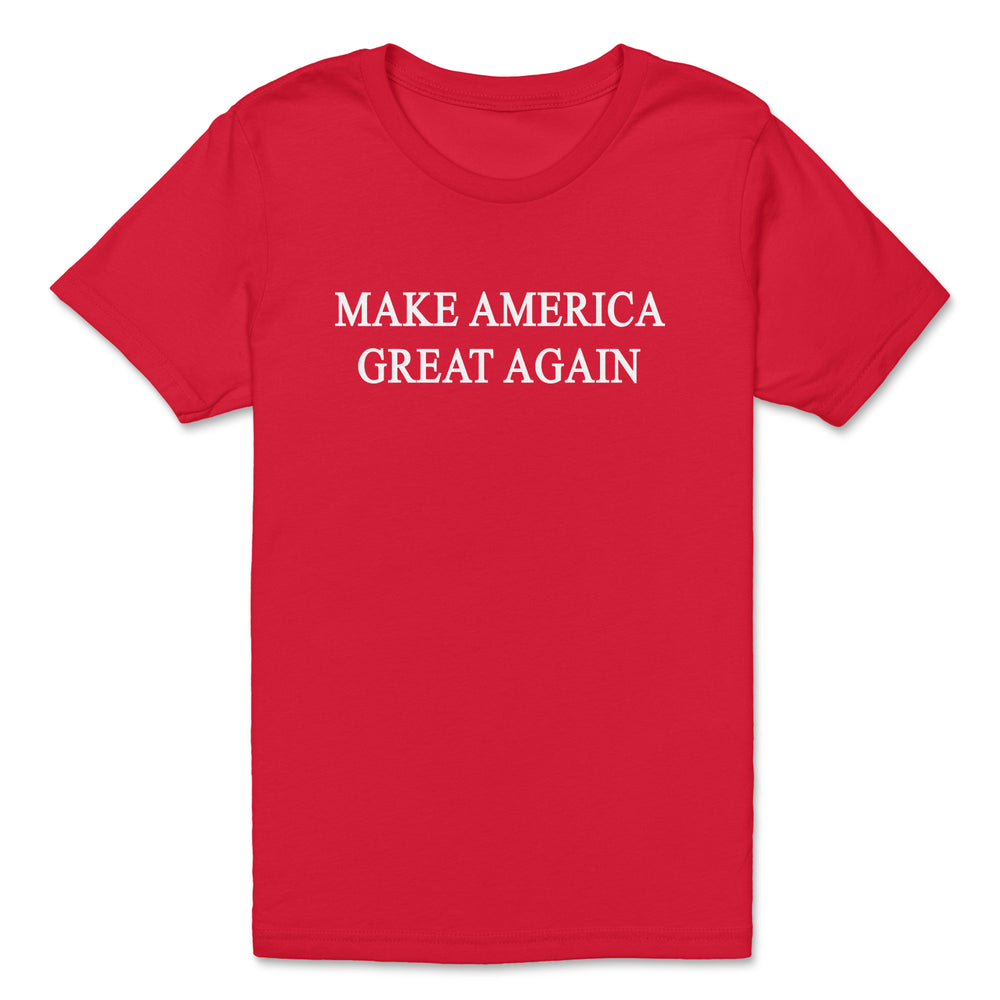 MAGA youth tee red color