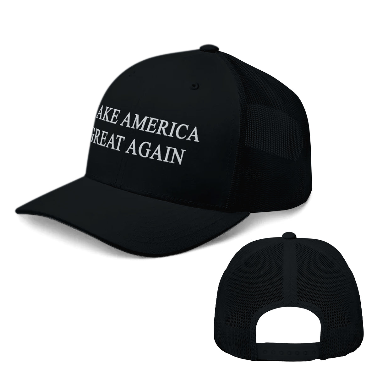 Dark MAGA Trucker Hat