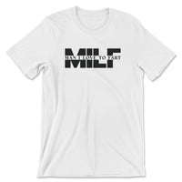 Load image into Gallery viewer, MILF Tee white color
