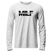 Load image into Gallery viewer, MILF Long Sleeve Shirt white color
