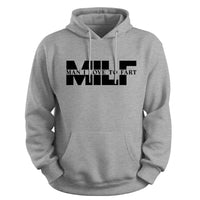 Load image into Gallery viewer, MILF Hoodie sport grey color
