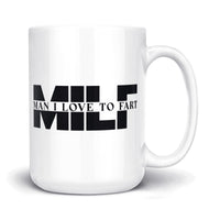 Load image into Gallery viewer, MILF Mug 15oz white color
