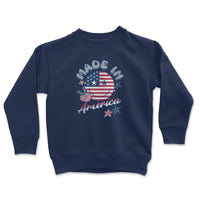 Load image into Gallery viewer, made in america cute youth crewneck sweatshirt
