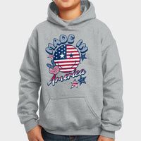 Load image into Gallery viewer, Made in America Youth Hoodie | Model
