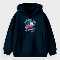 Load image into Gallery viewer, Made in America Toddler Hoodie | Navy
