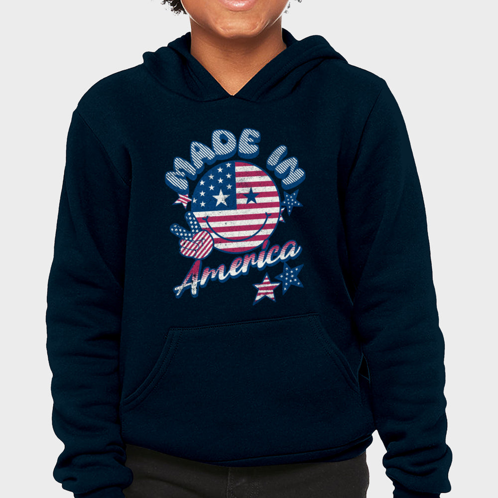 Made in America Toddler Hoodie | Model 