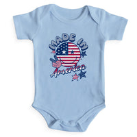 Load image into Gallery viewer, Made in America Baby Onesie
