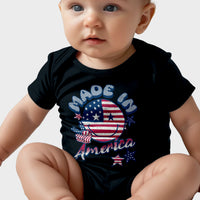 Load image into Gallery viewer, Made in America Baby Onesie | Model 
