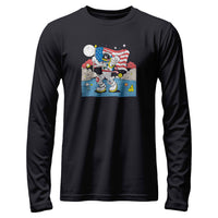 Load image into Gallery viewer, Moonwalk Marvel Long Sleeve Shirt dark grey color
