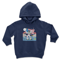 Load image into Gallery viewer, Moonwalk Marvel Youth hooded Sweatshirt | Black
