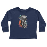 Load image into Gallery viewer, Cosmic Valor Toddler Long Sleeve Shirt
