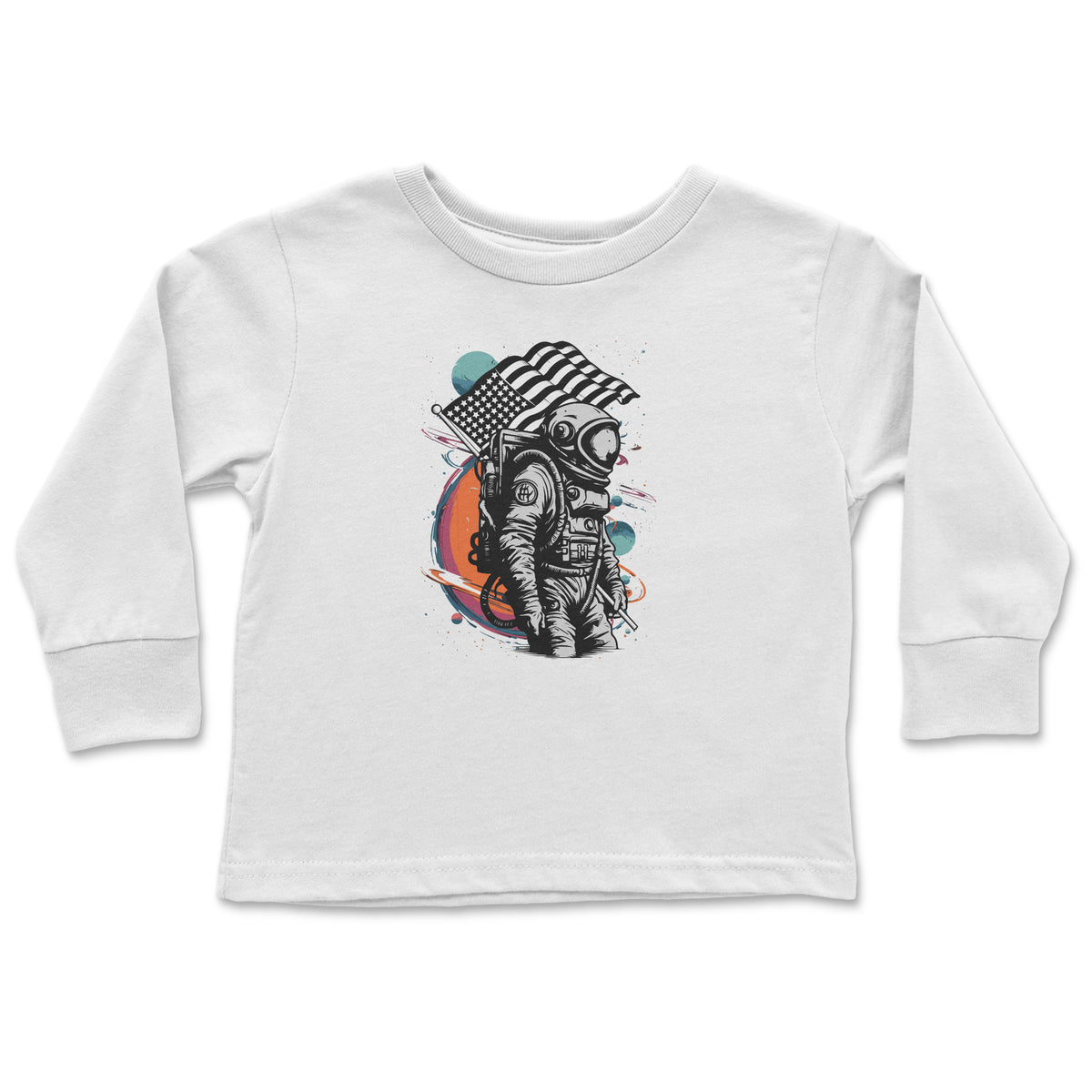 Cosmic Valor Toddler Long Sleeve Shirt