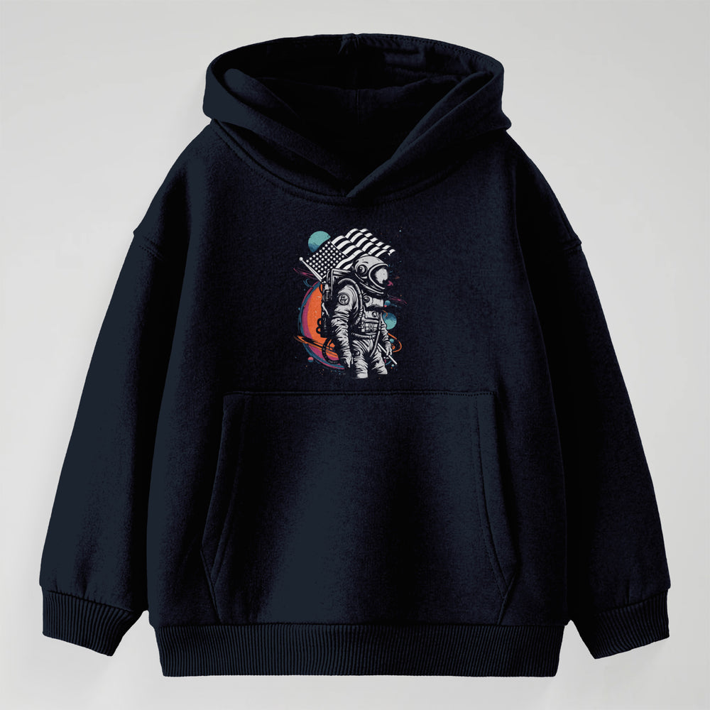 Cosmic Valor Toddler Hoodie | Navy
