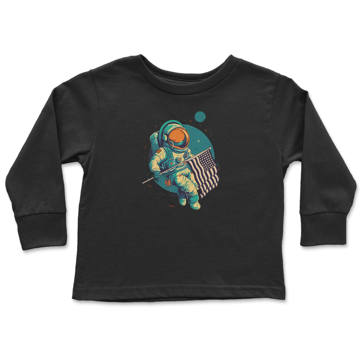 orbital patriot, cute patriotic design
