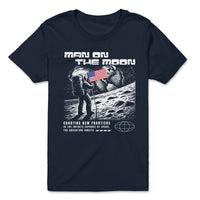 Load image into Gallery viewer, Man on the Moon Youth Tee | Navy
