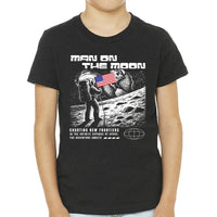 Load image into Gallery viewer, Man on the Moon Youth Tee | Model
