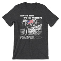 Load image into Gallery viewer, Man on the Moon Tee | Dark Grey Heather
