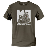 Load image into Gallery viewer, MILITARY FROG, MILITARY TANKER WITH FROG RIDING, PATRIOTIC
