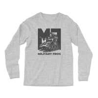 Load image into Gallery viewer, Military Frog Long Sleeve Shirt | Athletic Heather
