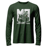 Load image into Gallery viewer, Military Frog Long Sleeve Shirt forest color
