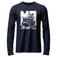 Load image into Gallery viewer, Military Frog Long Sleeve Shirt navy color
