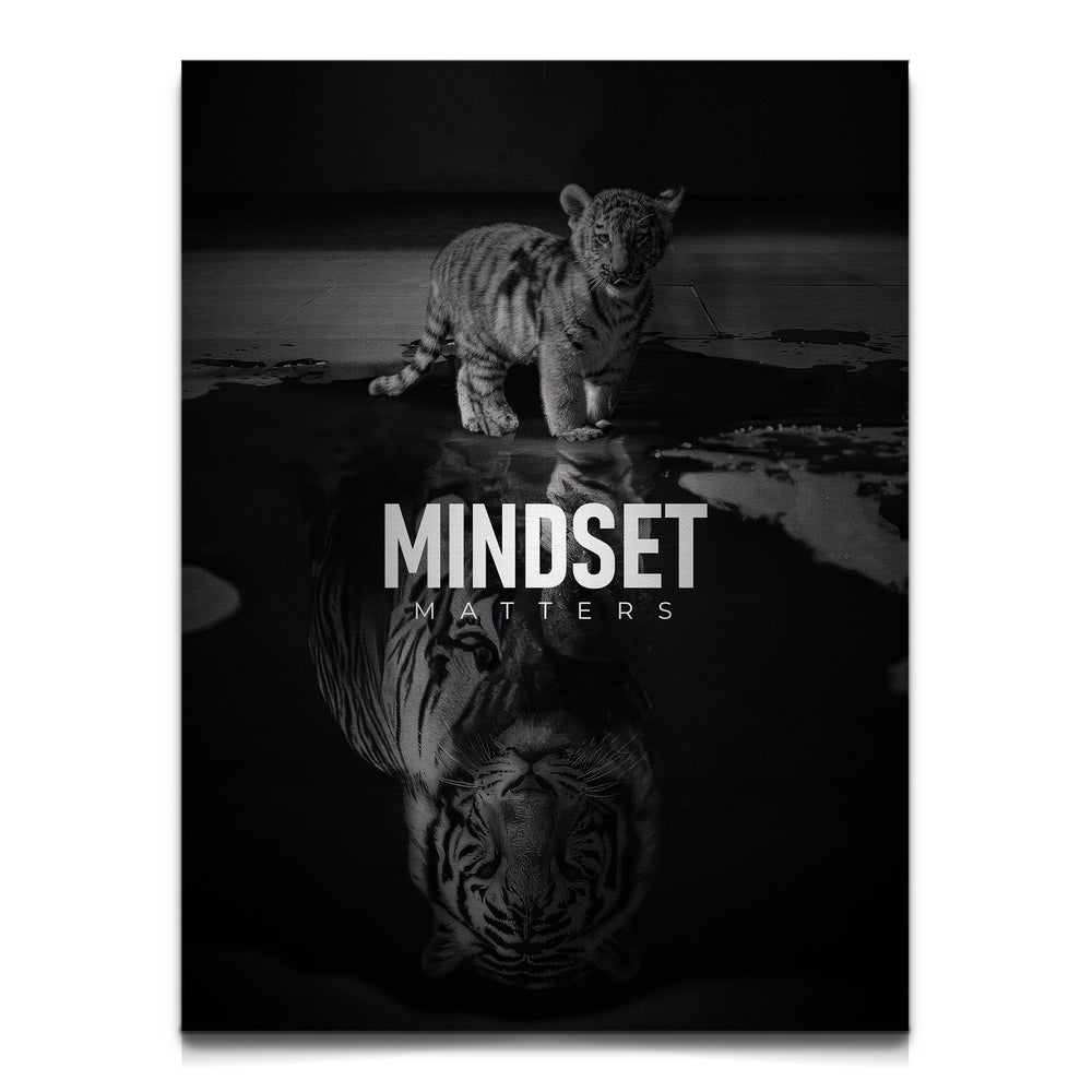 Mindset Matters Vertical Canvas Wall Art