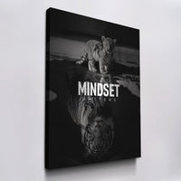 Load image into Gallery viewer, Mindset Matters Vertical Canvas Wall Art
