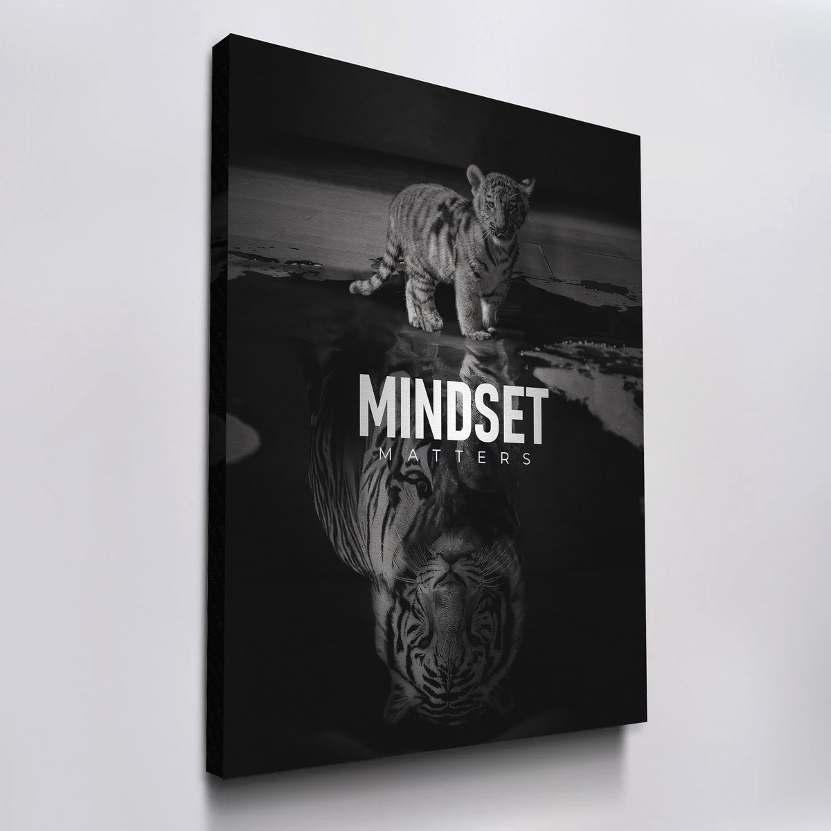 Mindset Matters Vertical Canvas Wall Art