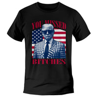 Load image into Gallery viewer, Missed Trump T-shirt black color
