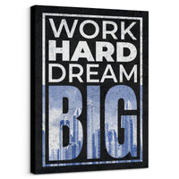 Load image into Gallery viewer, Dream Big Vertical Canvas Wall Art
