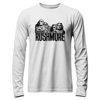 Load image into Gallery viewer, Modern Rushmore Long Sleeve Tee white color
