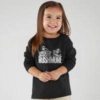 Load image into Gallery viewer, Modern Rushmore Toddler Long Sleeve Shirt | Model
