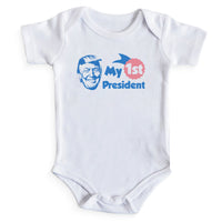 Load image into Gallery viewer, My 1st President: Smile Baby Onesie
