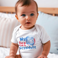 Load image into Gallery viewer, My 1st President: Wise Baby Onesie | White
