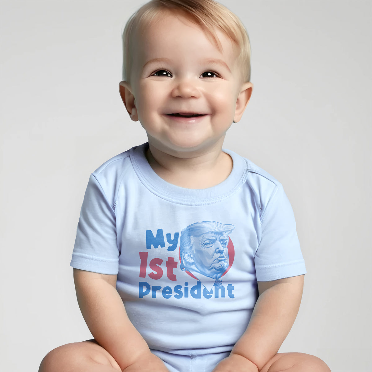My 1st President: Wise Infant T-Shirt | Pink