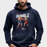 Load image into Gallery viewer, lets get read to rumble hoodie
