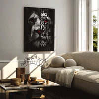 Load image into Gallery viewer, Never Quit Vertical Canvas Wall Art
