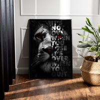 Load image into Gallery viewer, Never Quit Motivational Vertical Framed Canvas Wall Art
