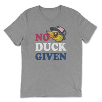 Load image into Gallery viewer, No Duck Given Premium Triblend T-shirt | Athletic Grey
