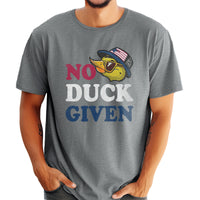 Load image into Gallery viewer, No Duck Given Premium Triblend T-shirt | Model

