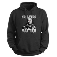 Load image into Gallery viewer, No Lives Matter Hoodie Dark heather color
